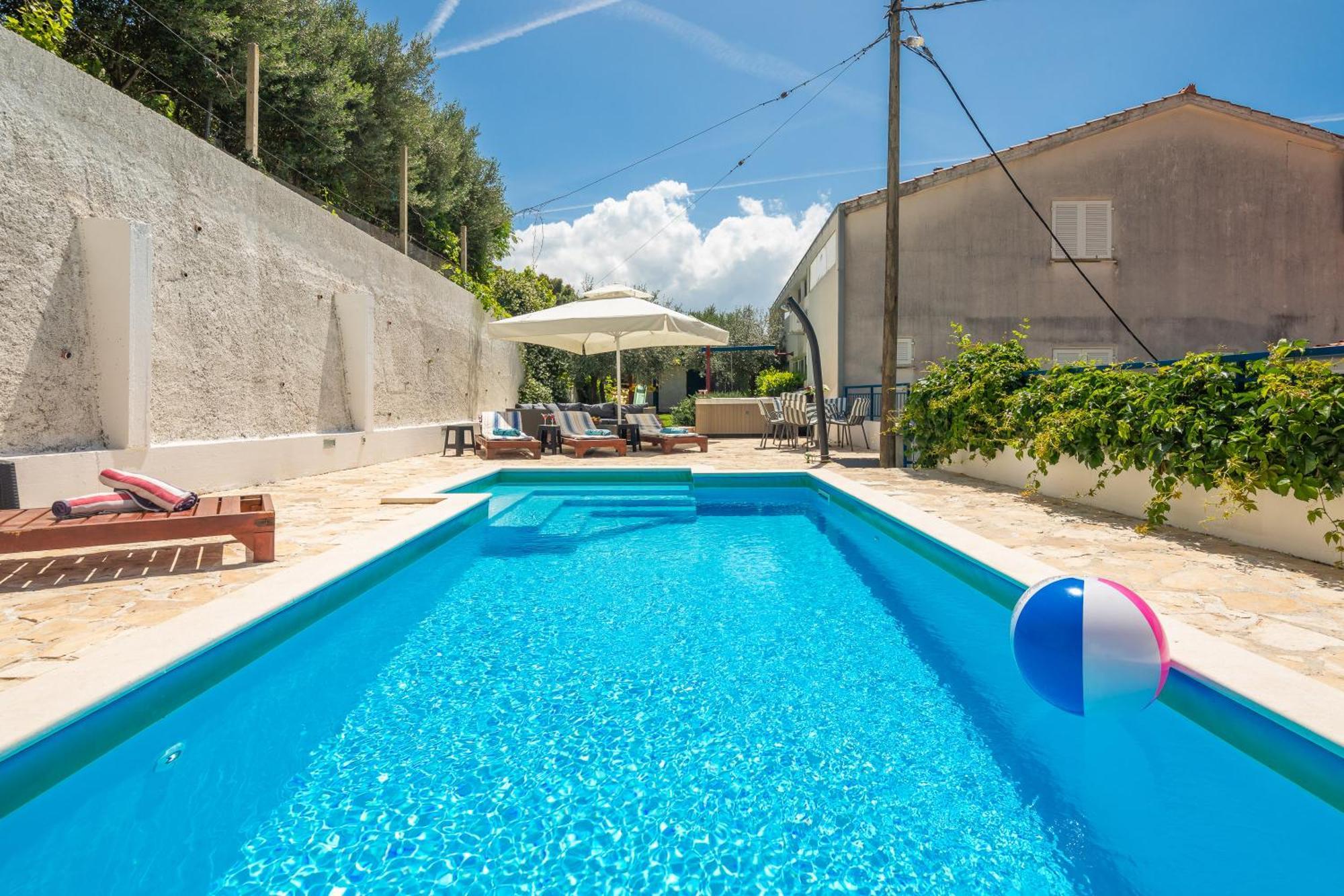 Caleta Seaview Suites II - Pool & Jacuzzi Lokva Rogoznica Exterior foto