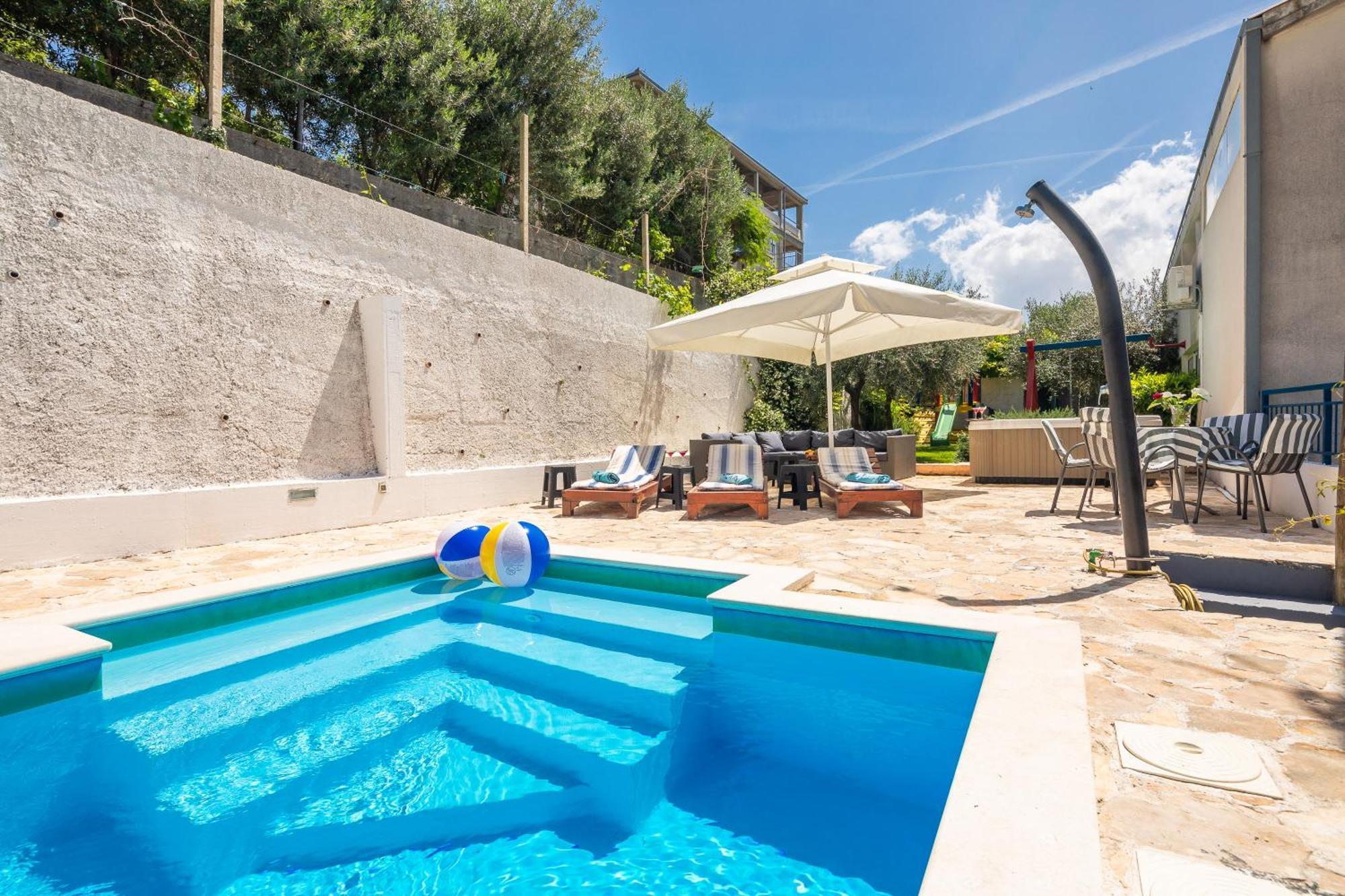 Caleta Seaview Suites II - Pool & Jacuzzi Lokva Rogoznica Exterior foto