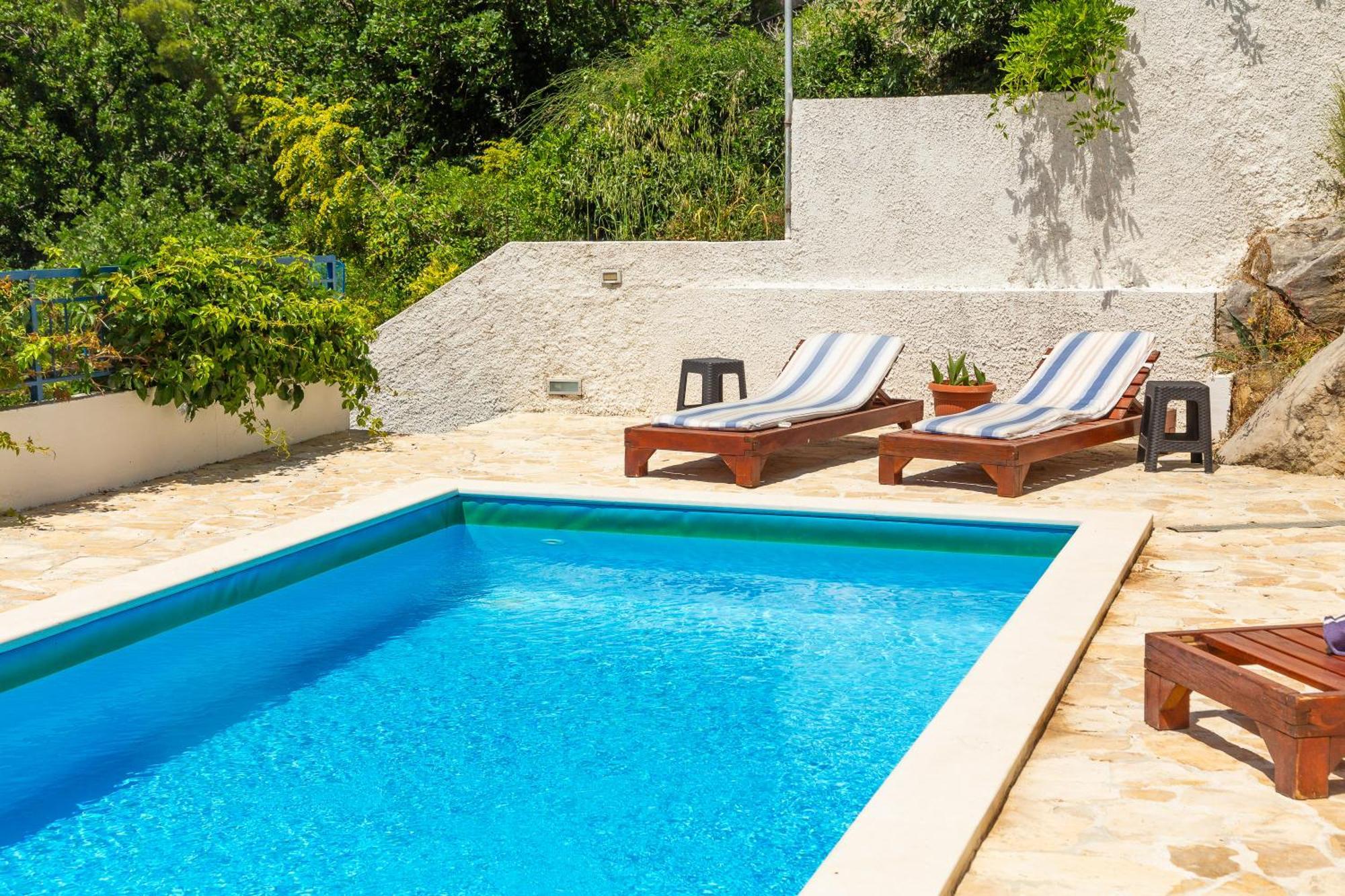 Caleta Seaview Suites II - Pool & Jacuzzi Lokva Rogoznica Exterior foto